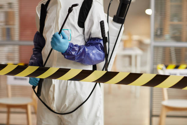Professional Biohazard Cleanup technician working in Neola, IA